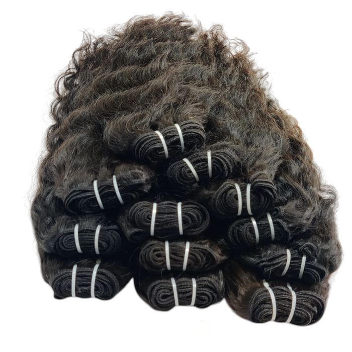 40"Inches Buy 100% Raw Indian Wavy Hair Wefts – Natural & Full Cuticles My Store