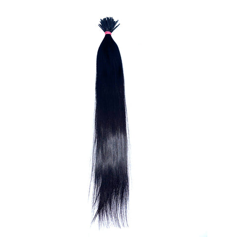 22" Natural Raw Human Hair Prebonded I Tip 50 grams Bundle My Store
